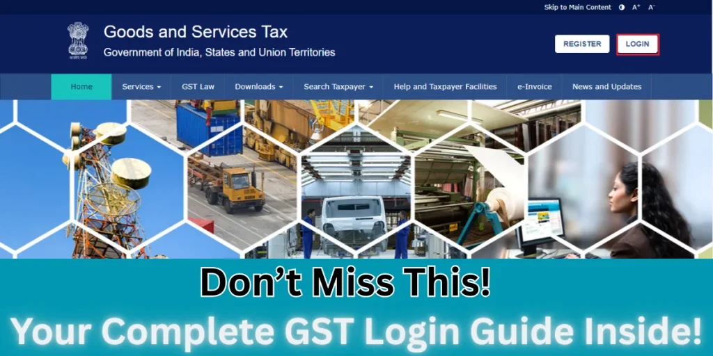 GST Login Portal
